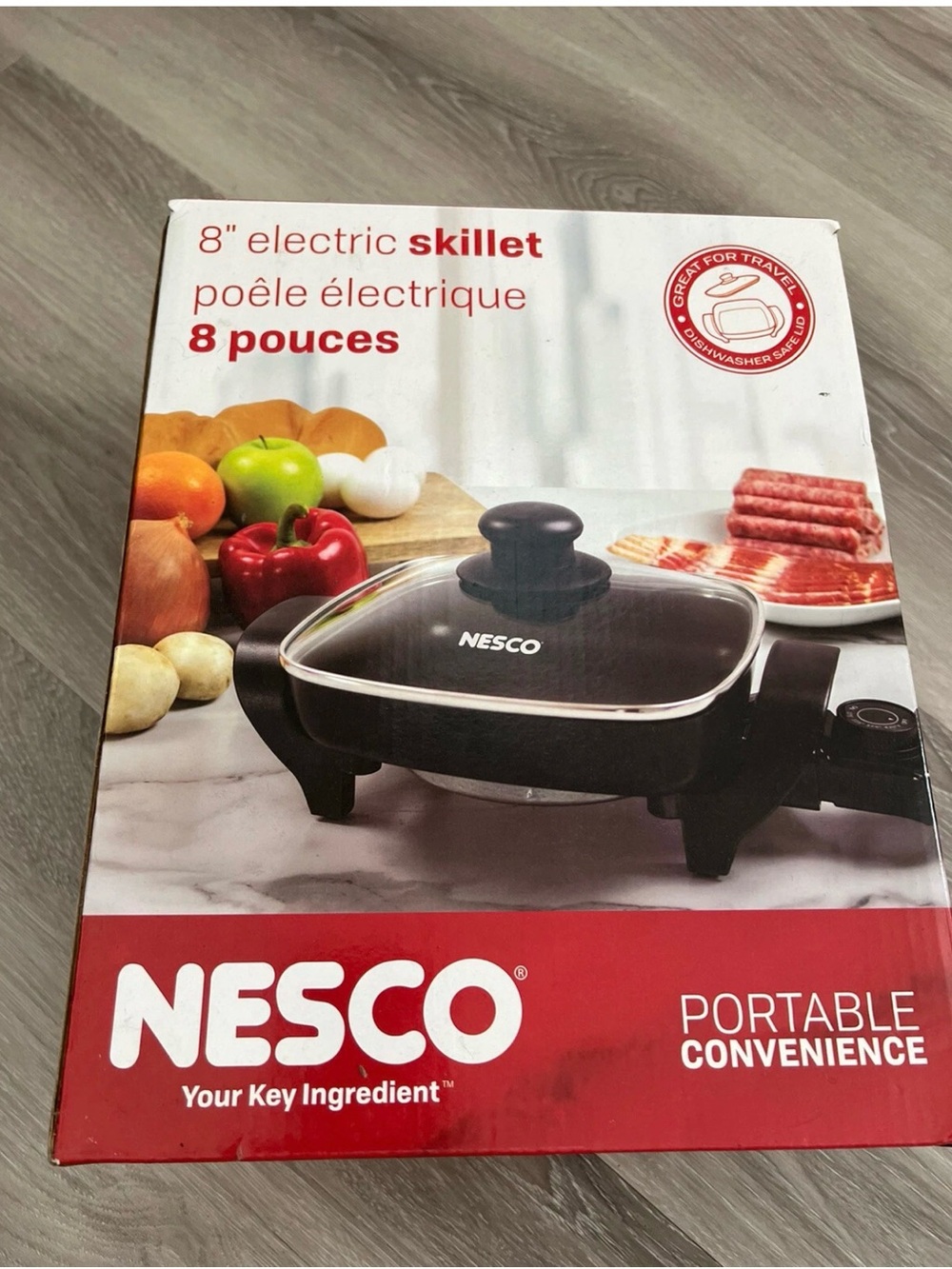 NESCO 8" Electric Skillet in Black New